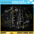 Wicked Hybrid 4 oz and 8 oz bottles in a Happibee promotional graphic