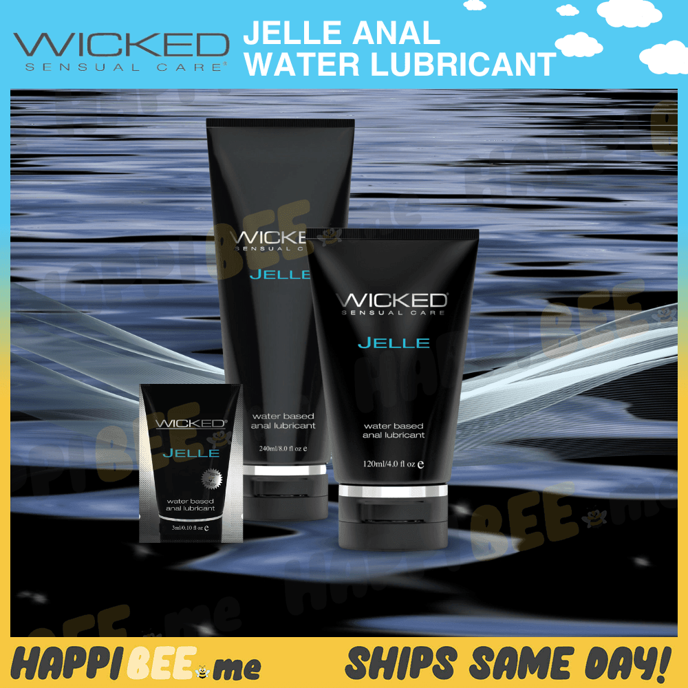 Wicked Jelle Anal Water Lubricant