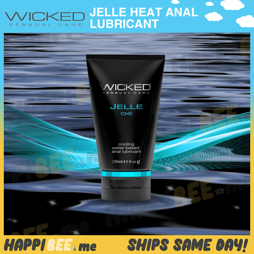 Wicked Jelle Chill (Cooling) • Anal Water Lubricant