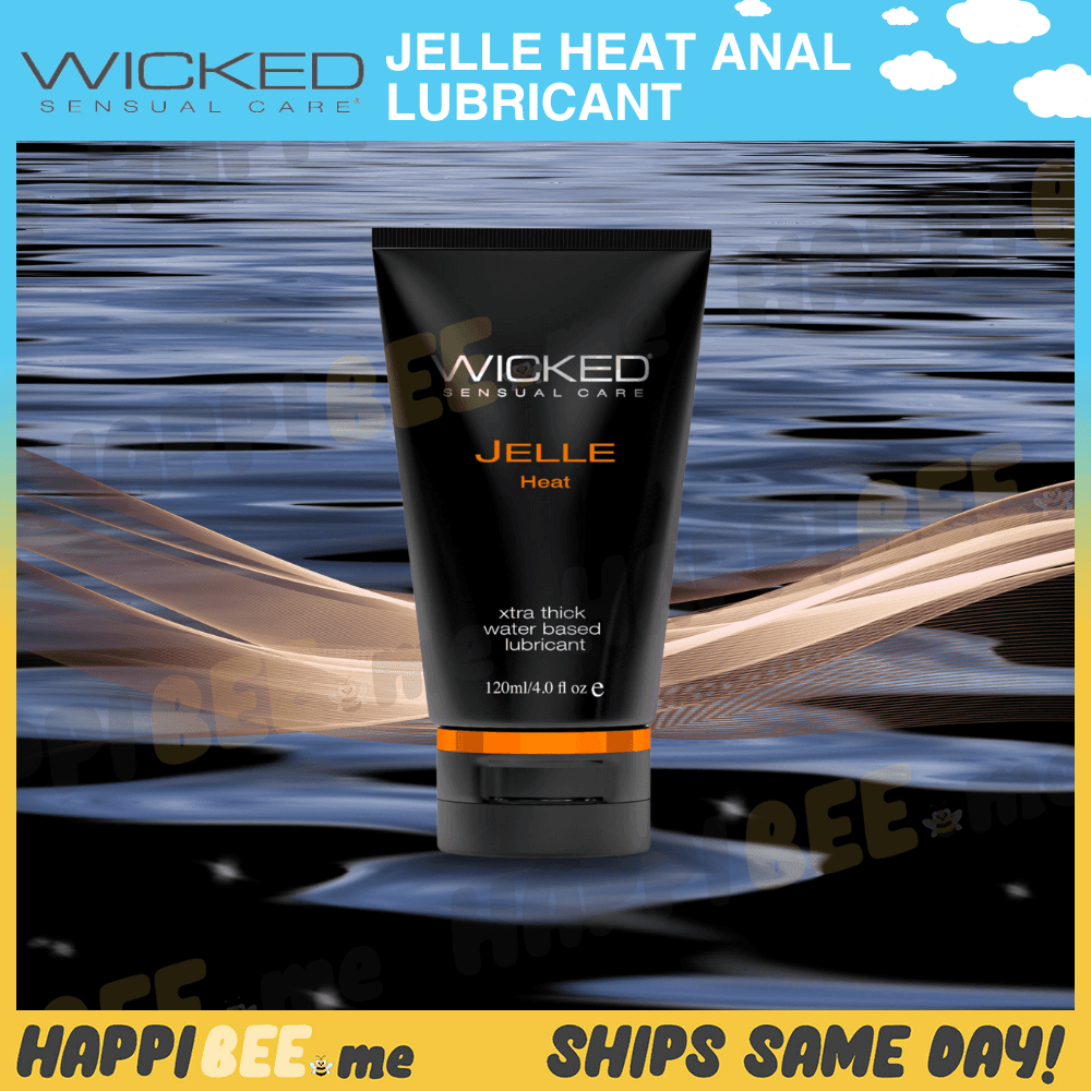 Wicked Jelle Heat (Warming) • Anal Water Lubricant