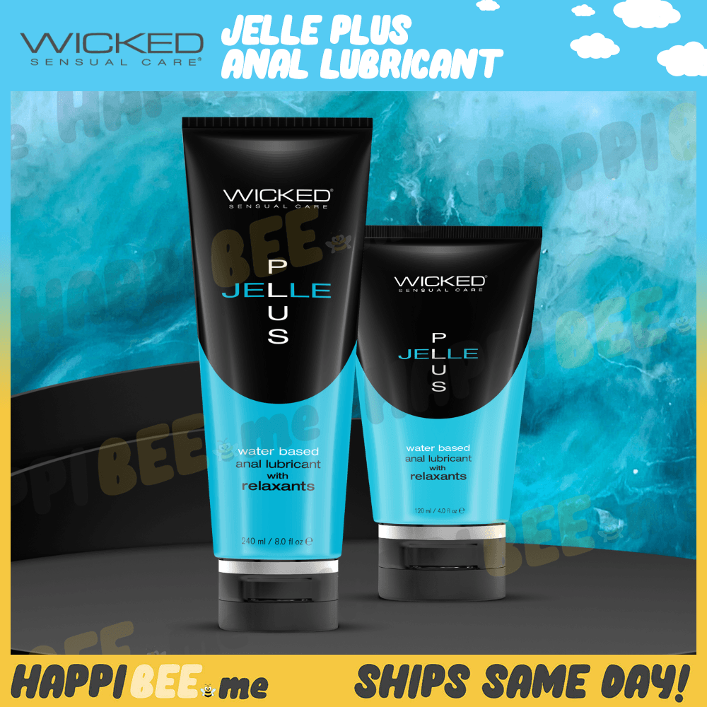 Wicked Jelle Plus • Anal Water Lubricant