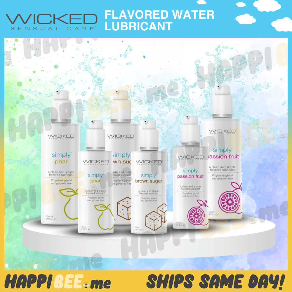 Wicked Simply Aqua Flavored • Water Lubricant