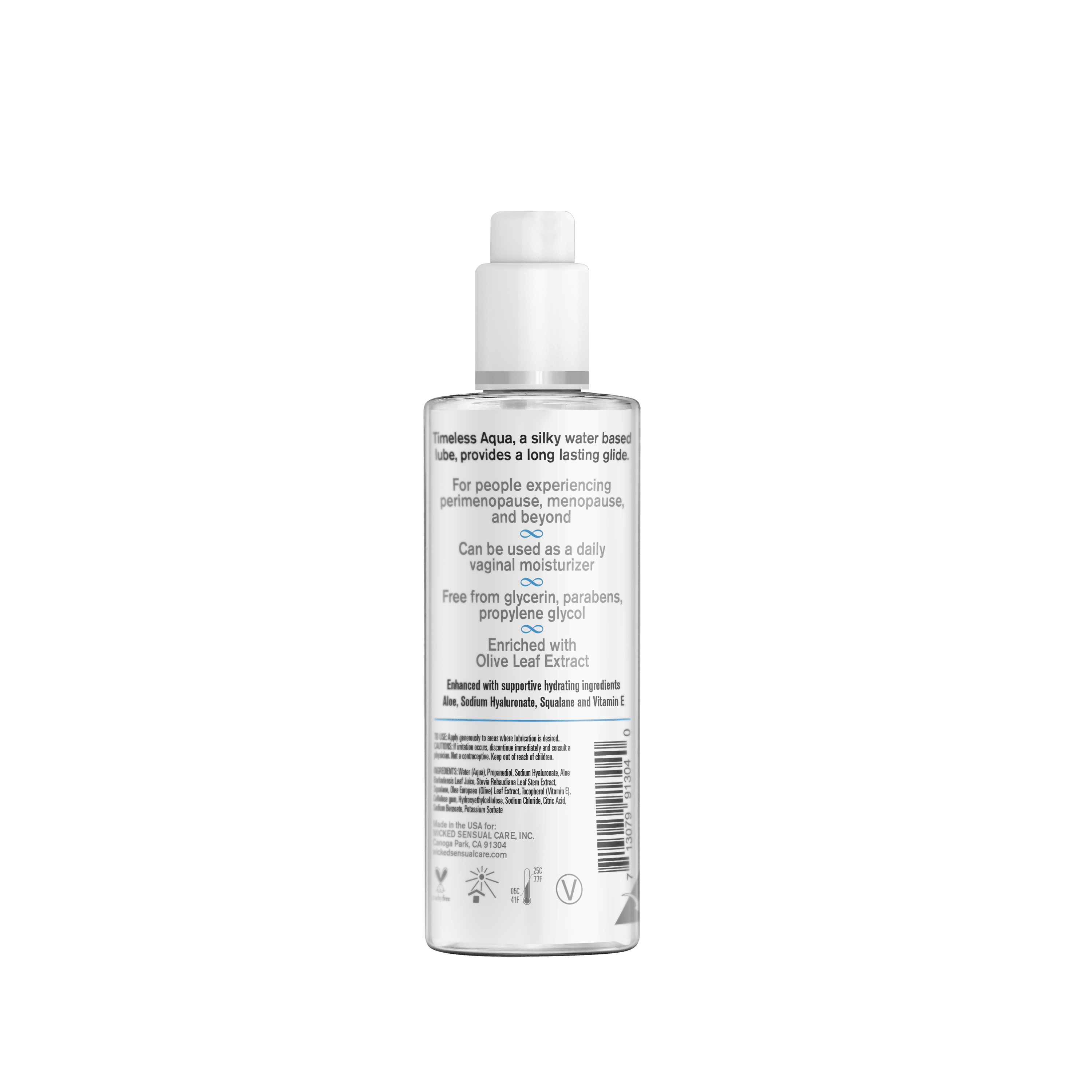Wicked Simply Timeless Aqua • Water Lubricant - Happibee