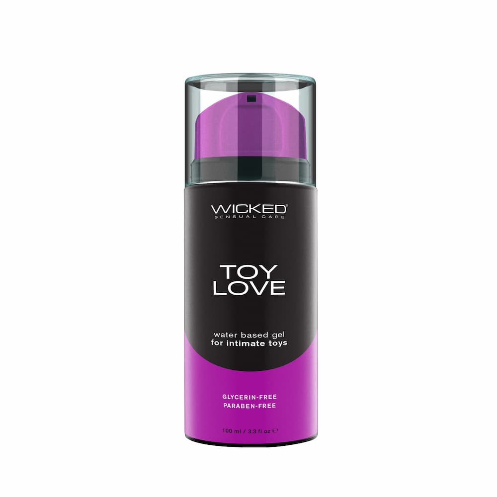 Wicked Toy Love original water-based lubricant bottle, 3.3 fl oz