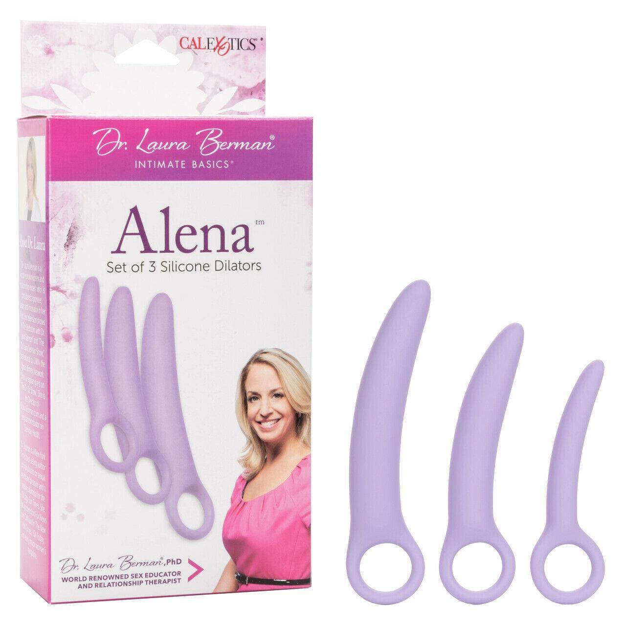 CalExotics Dr. Laura Berman (Alena) • 3-Piece Silicone Dilator Kit