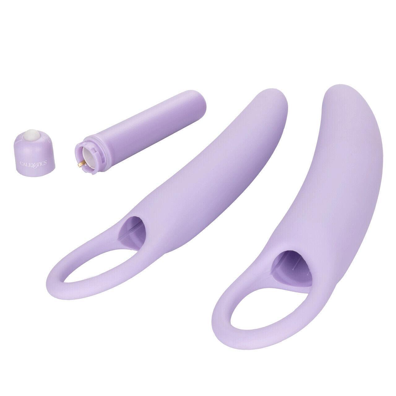 CalExotics Dr. Laura Berman (Isabelle) • Vibrating 2-Piece Silicone Dilator Kit