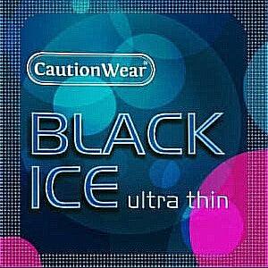 CautionWear Black Ice (Ultra Thin) • Latex Condom