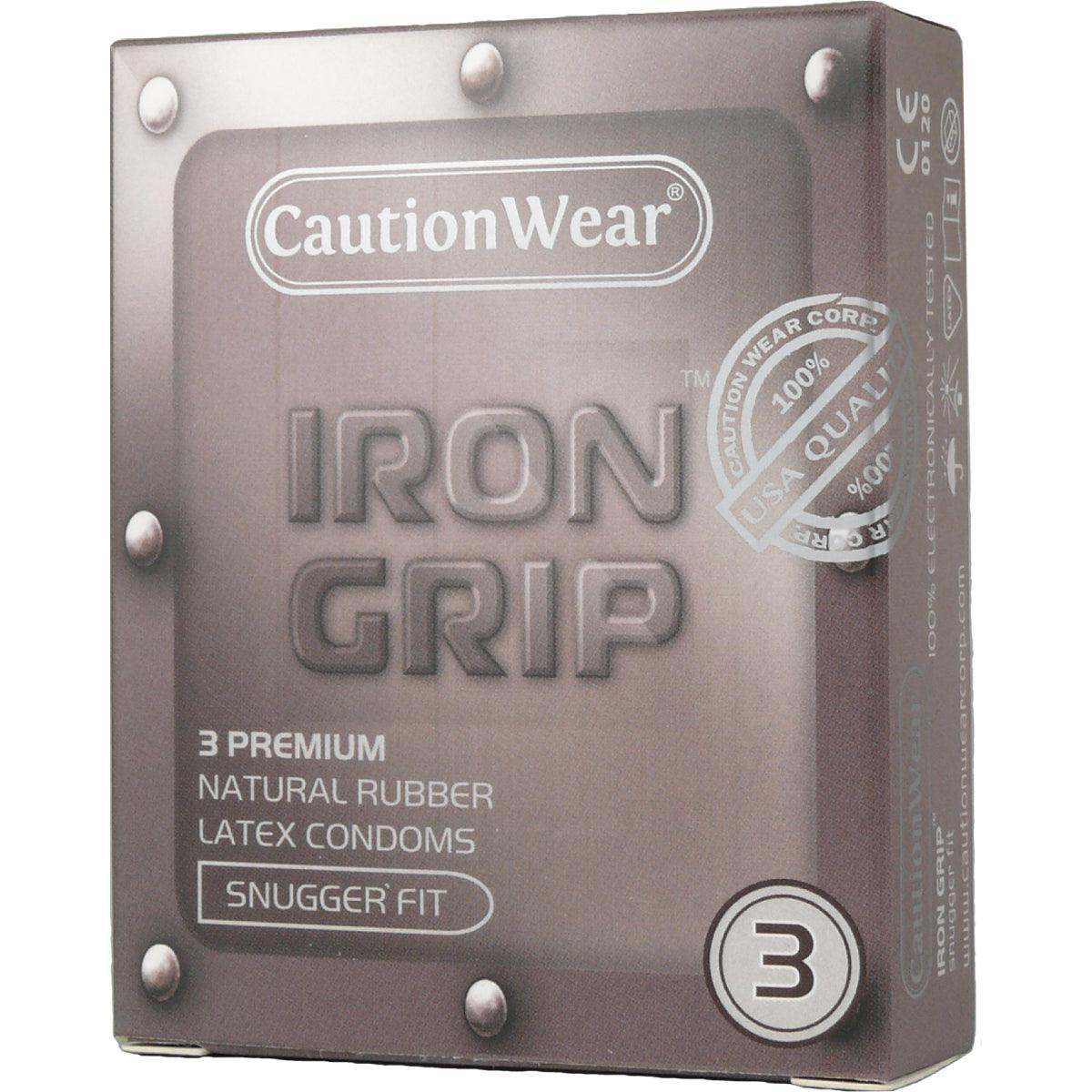 CautionWear Iron Grip (Tight) • Latex Condom