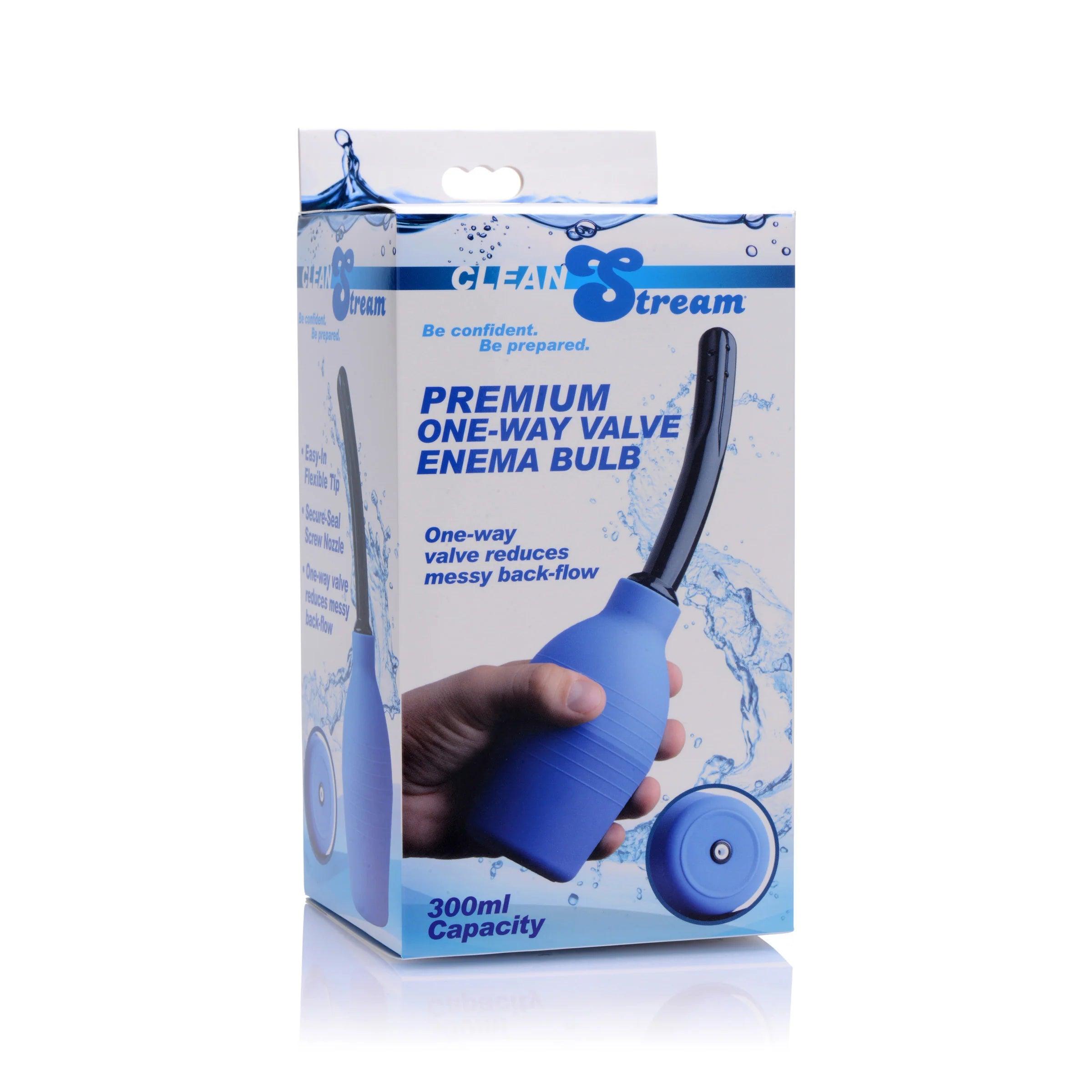 CleanStream Premium One-Way Enema Douche • Anal Cleansing System - Happibee