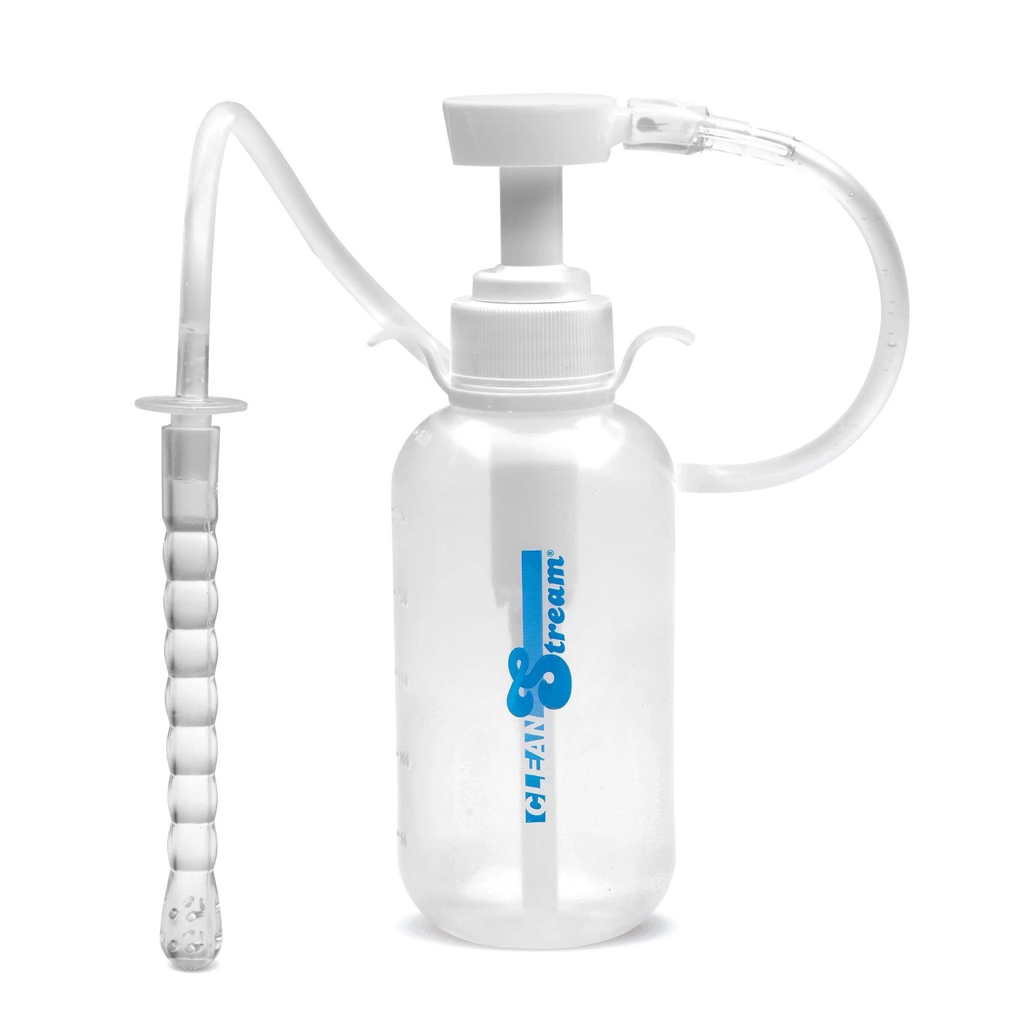 CleanStream Pump Action Enema Bottle • Anal Cleansing System