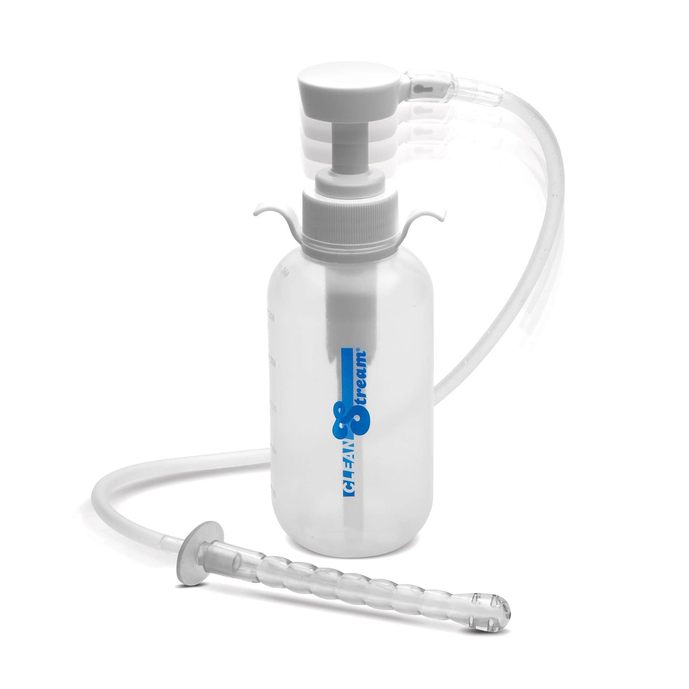 CleanStream Pump Action Enema Bottle • Anal Cleansing System