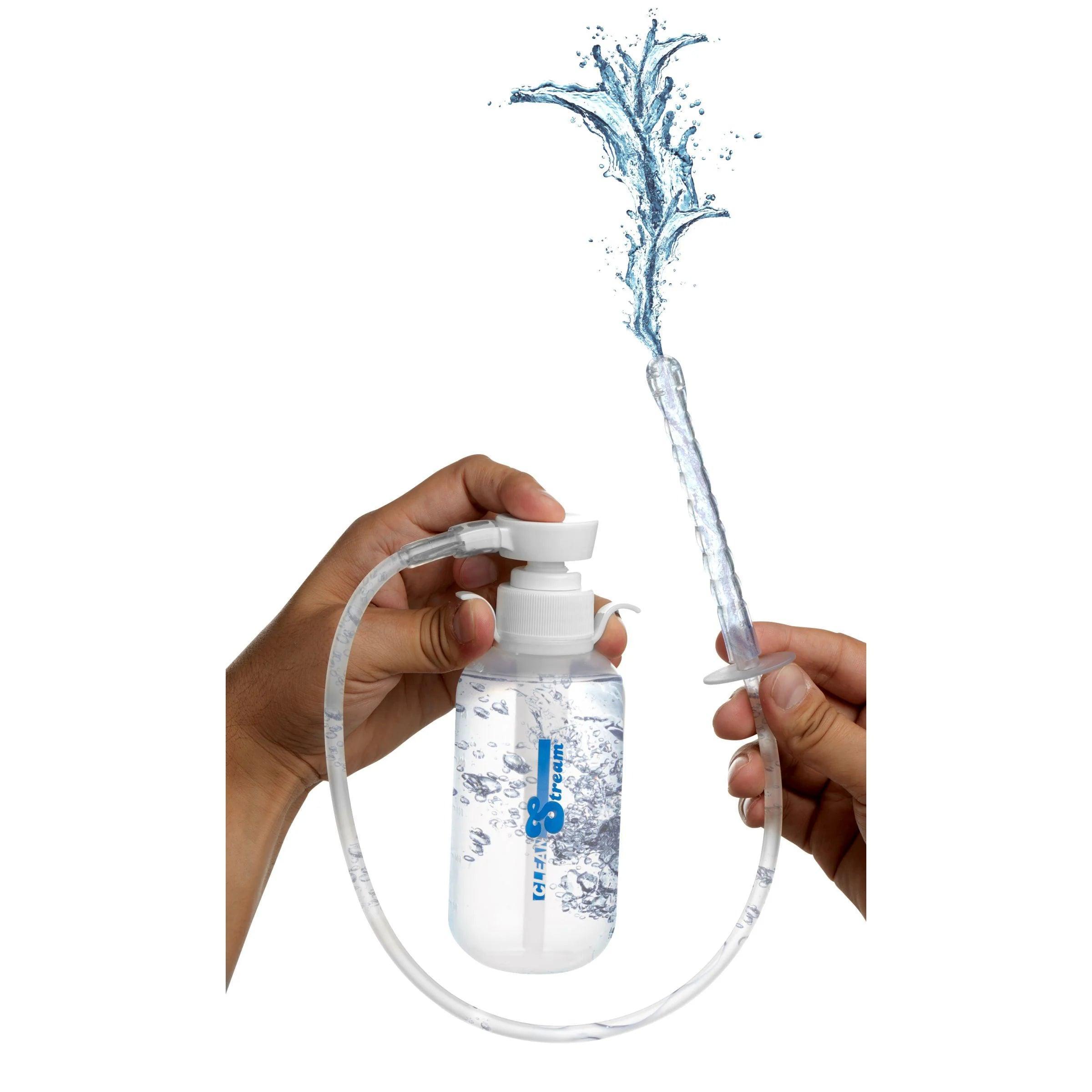 CleanStream Pump Action Enema Bottle • Anal Cleansing System