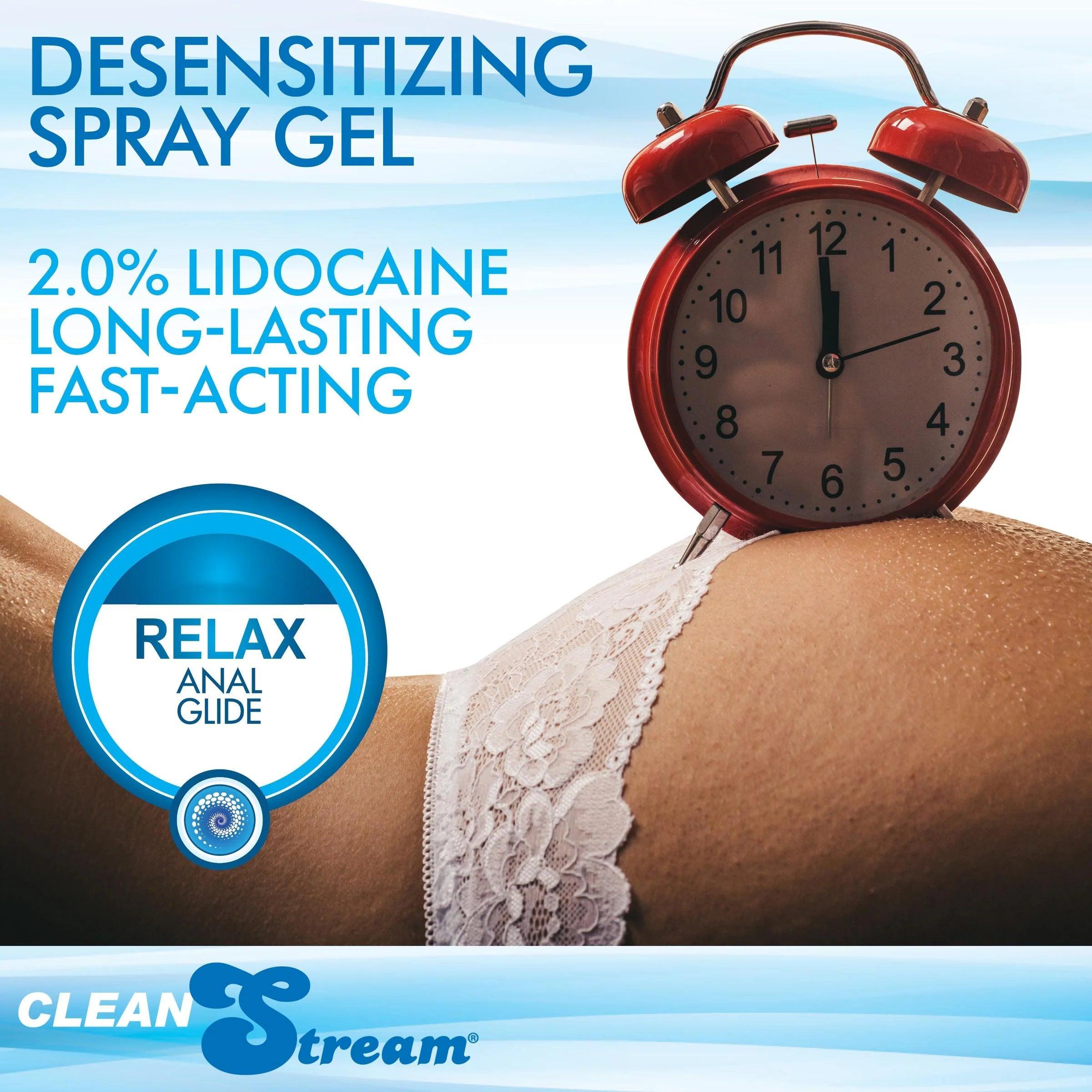 CleanStream Relax Anal Lubricant Numbing Water-Based Glide with Clove Oil Happibee CleanStream Relax Anal Lubricant Numbing Water-Based Glide with Clove Oil Happibee