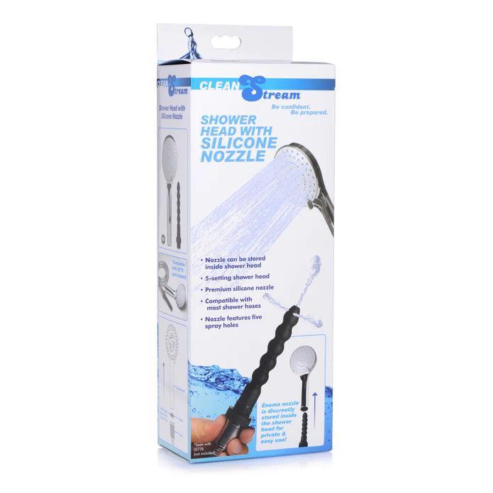 CleanStream Shower Silicone Enema Set • Anal Cleansing System