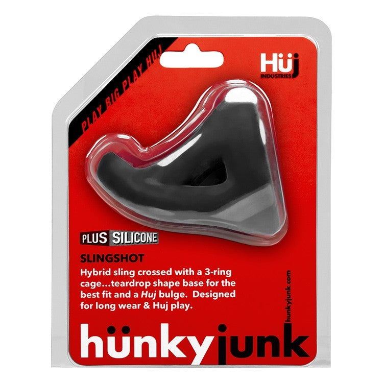HunkyJunk Slingshot • TPR+Silicone Cocksling