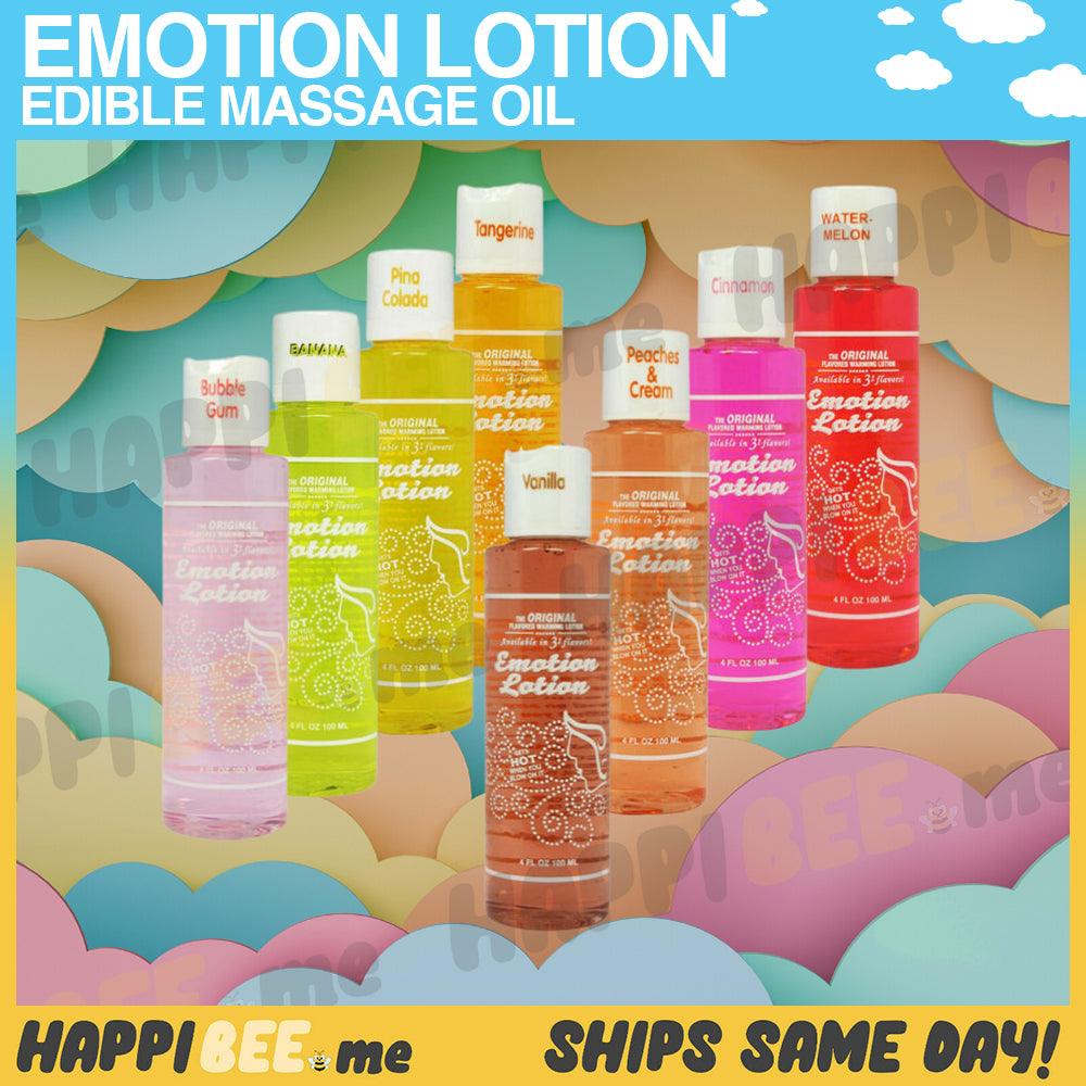 Emotion Lotion • Couples Edible Massage Oil - Happibee