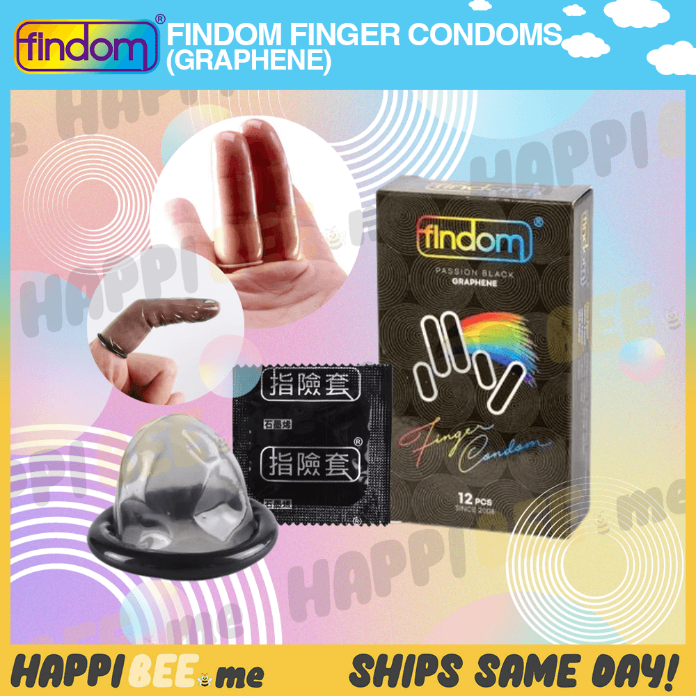 Findom Graphene • Latex Finger Condom - Happibee