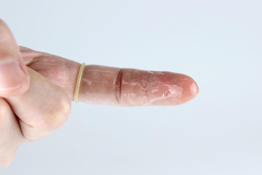 Findom Original • Latex Finger Condom