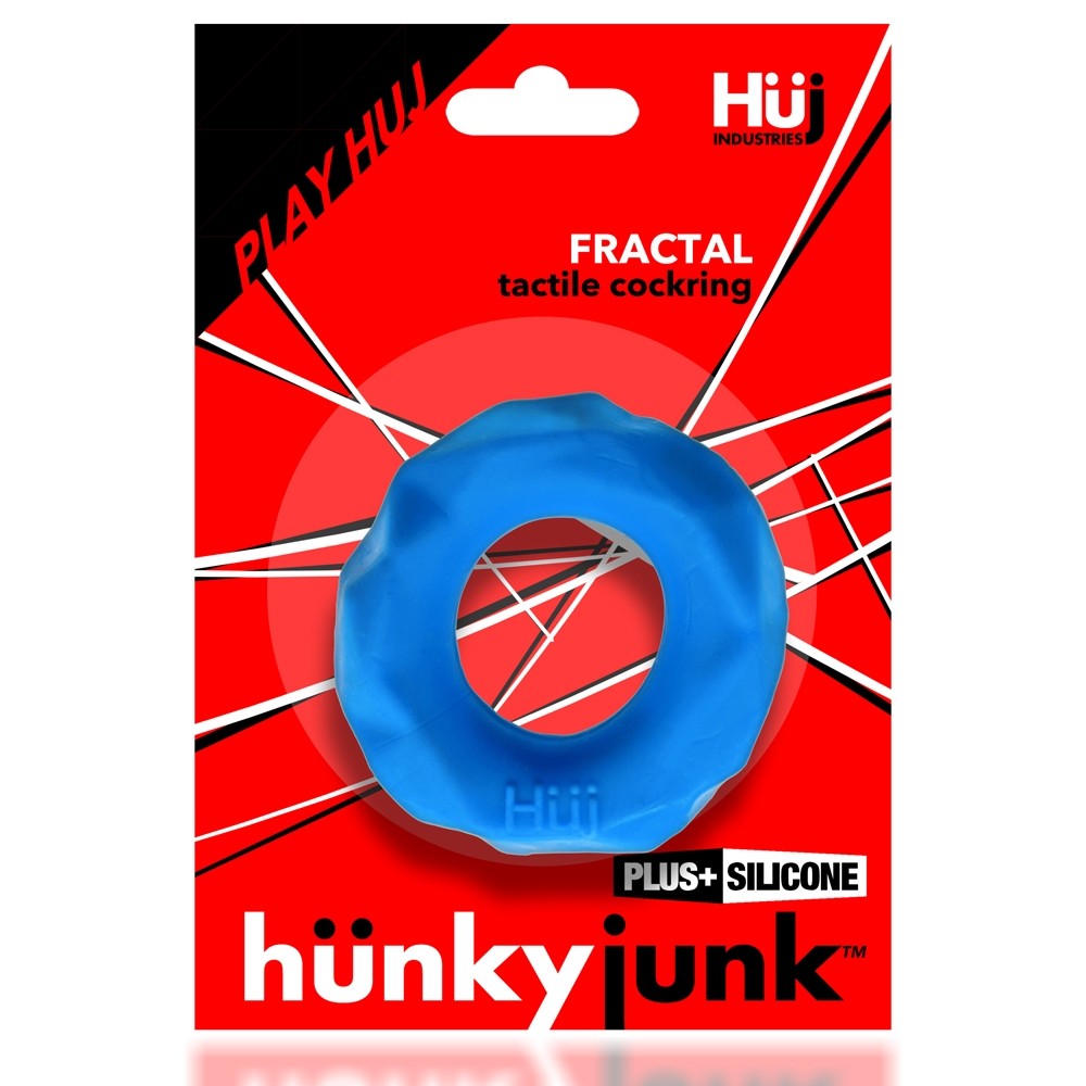 HunkyJunk Fractal • TPR+Silicone Penis Ring