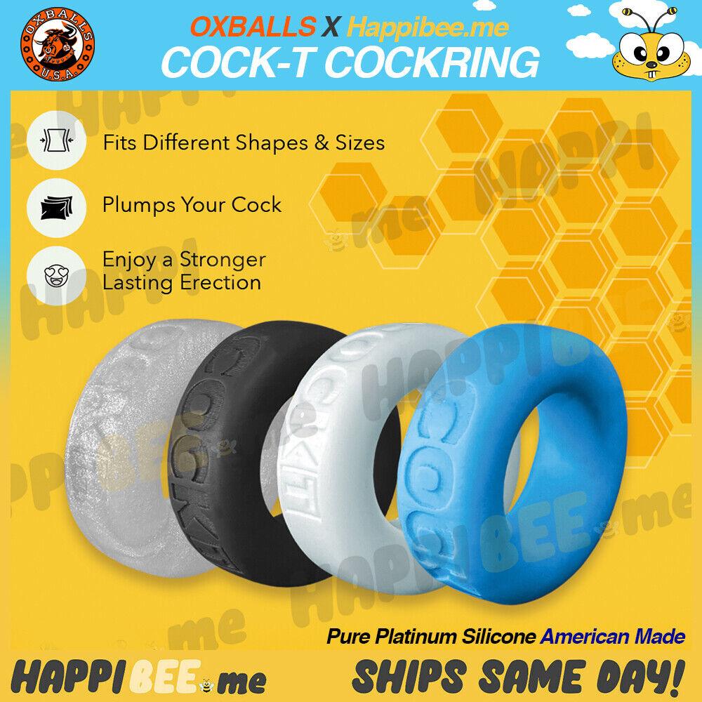 Happibee.me X Oxballs Cock-T • Silicone Penis Ring - Happibee
