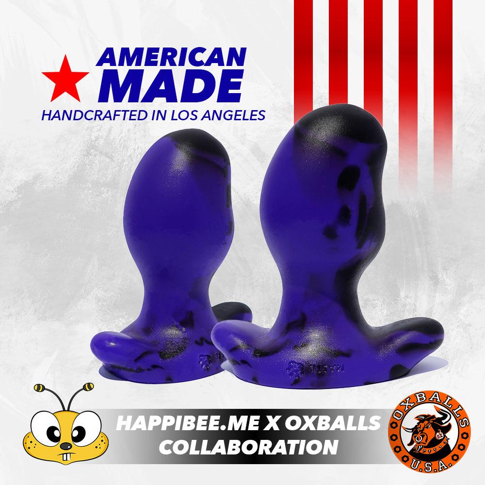 Happibee.me X Oxballs Ergo • (Marshmallow Edition) Silicone Butt Plug