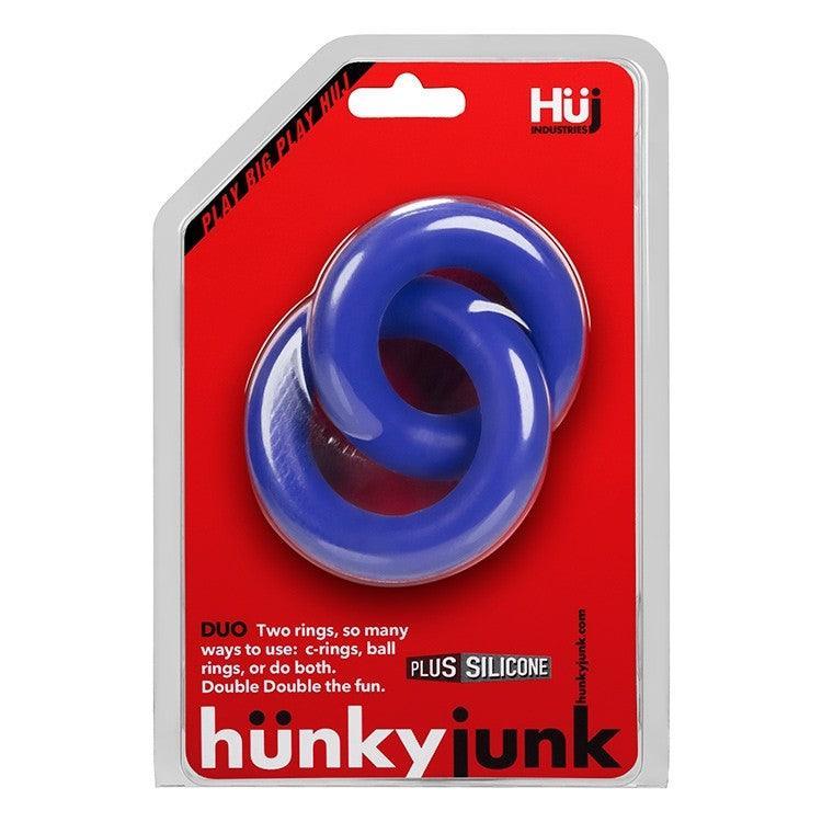 HunkyJunk Duo • TPR+Silicone Penis Ring