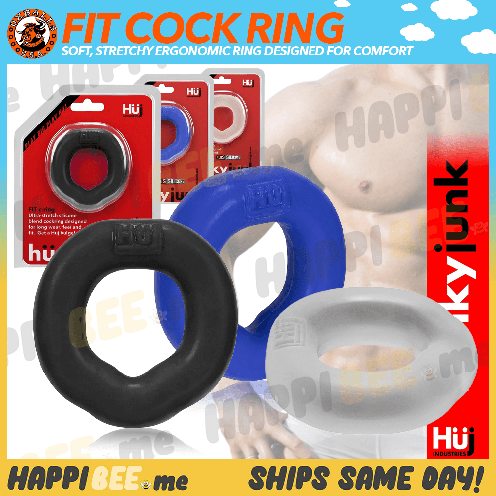 HunkyJunk Fit • TPR+Silicone Penis Ring