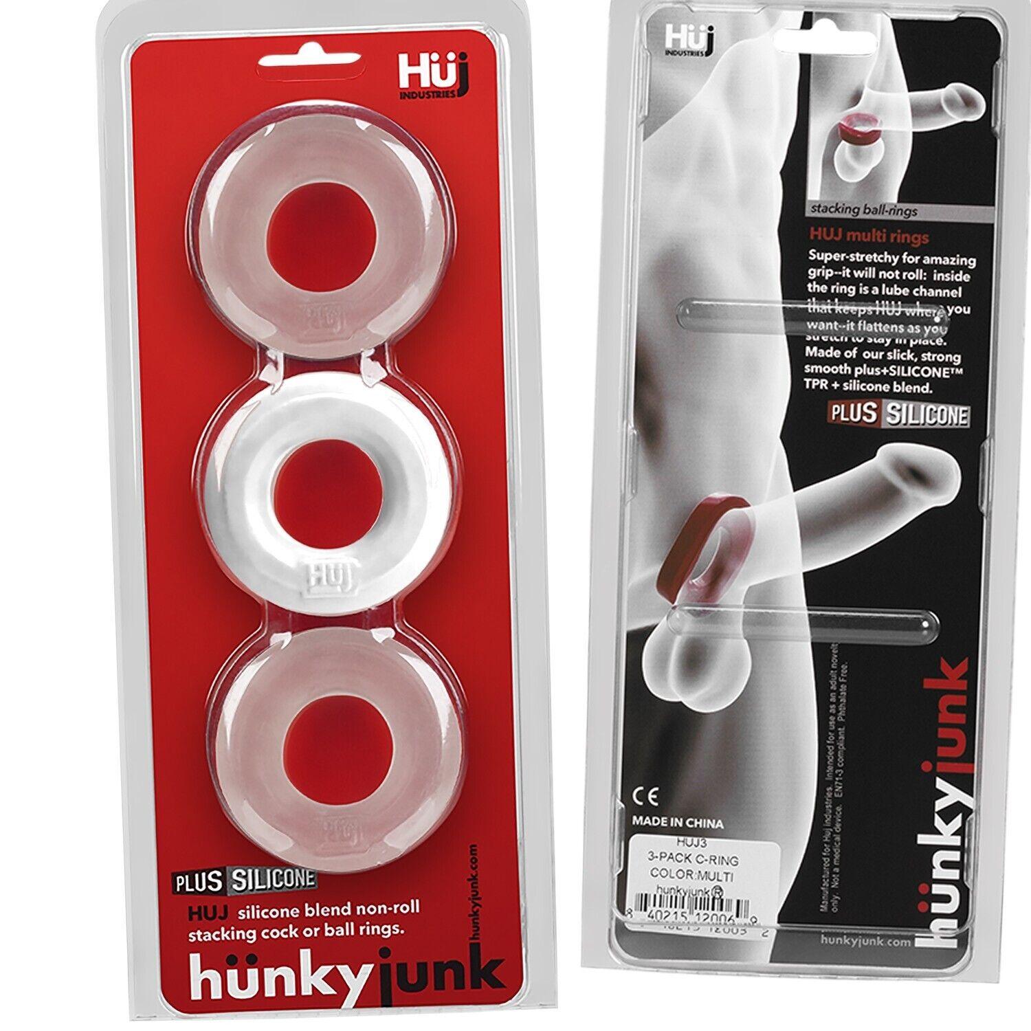 Hunkyjunk Huj3 • TPR+Silicone Penis Ring