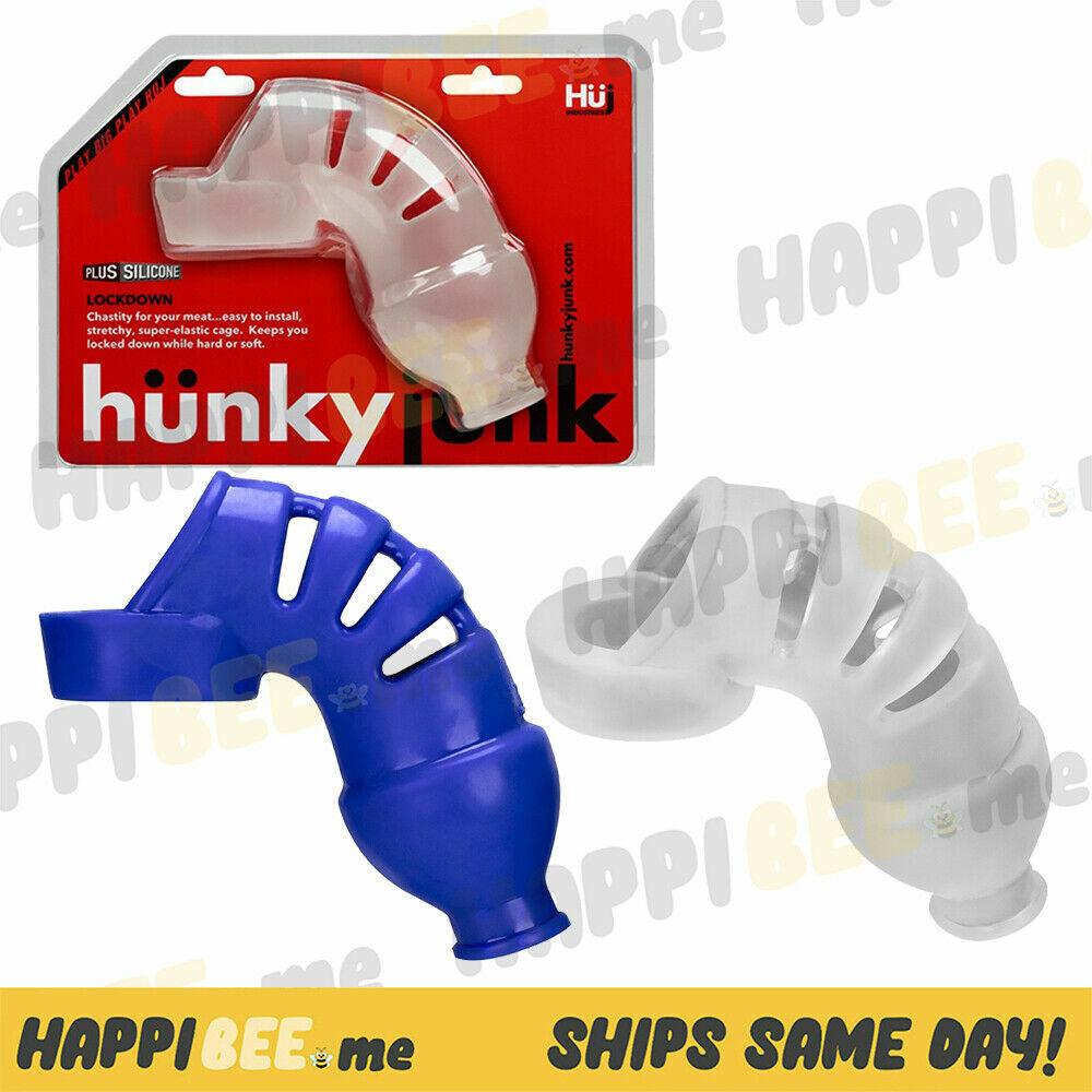 HunkyJunk Lockdown • TPR+Silicone Chastity Cage