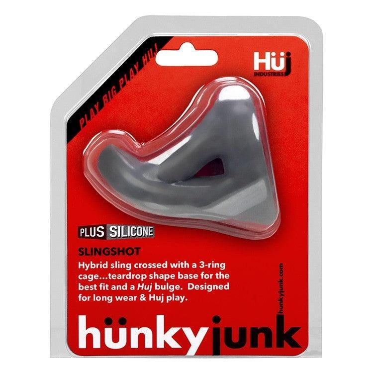 HunkyJunk Slingshot • TPR+Silicone Cocksling