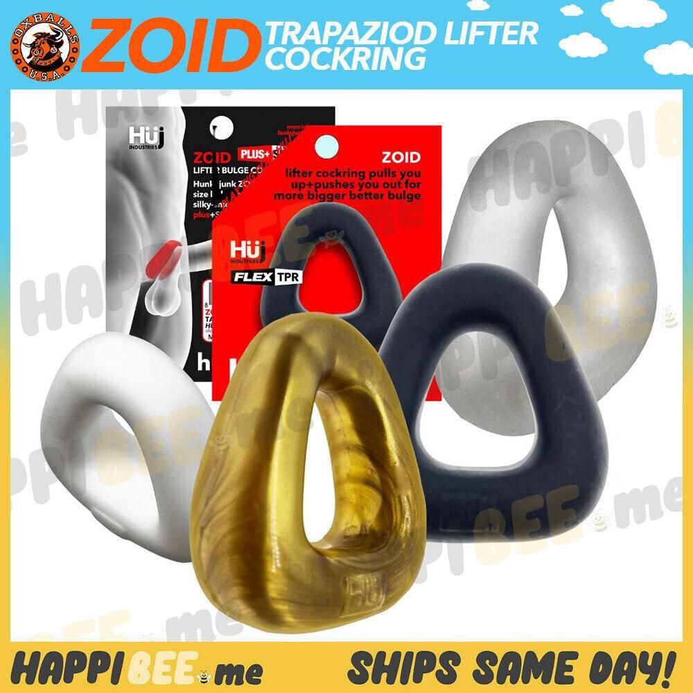 HunkyJunk Zoid • TPR+Silicone Penis Ring