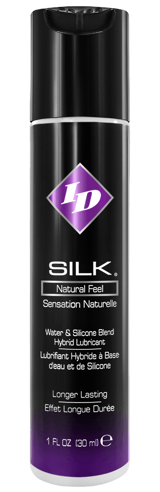 ID Silk (Natural Feel) • Hybrid Silicone + Water Lubricant