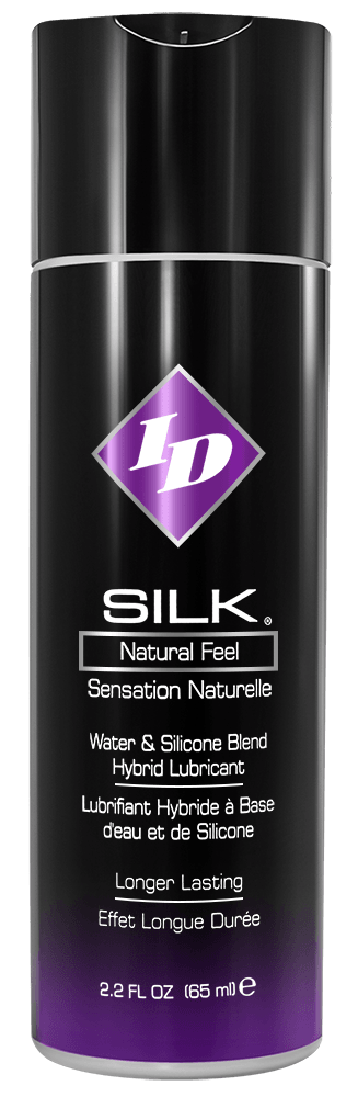 ID Silk (Natural Feel) • Hybrid Silicone + Water Lubricant