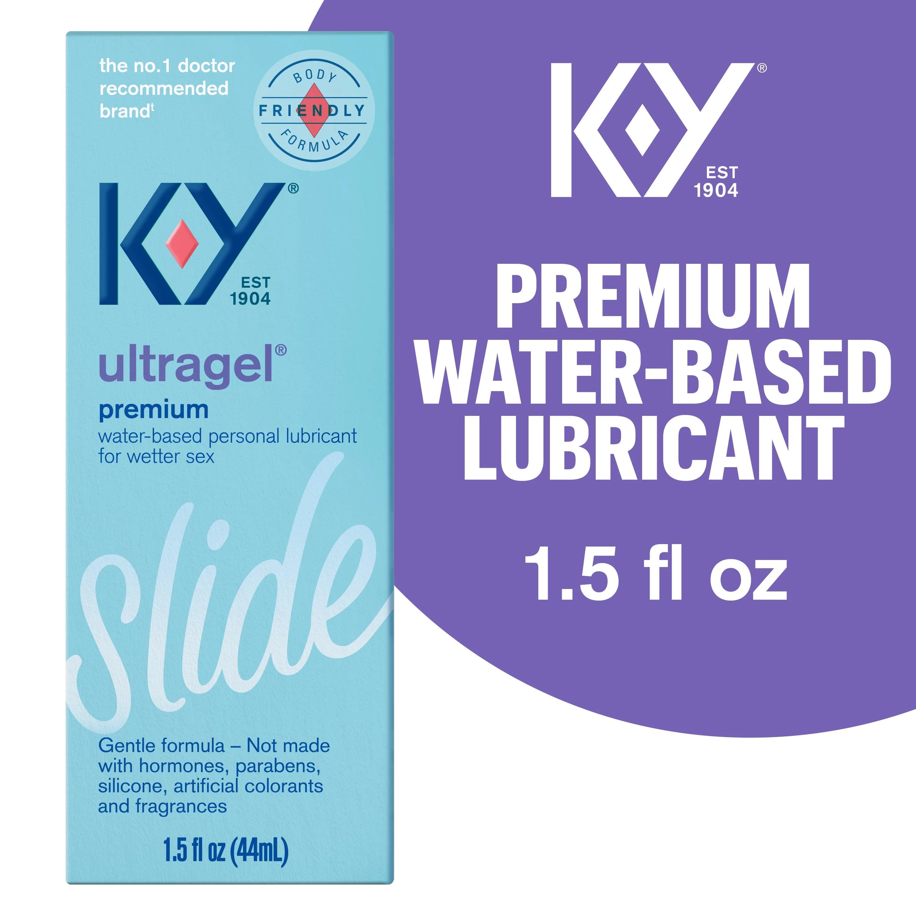 K-Y Ultragel • Premium Water Lubricant