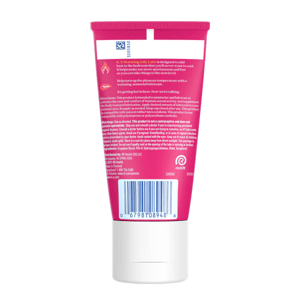 K-Y Warming (Jelly) • Water Lubricant