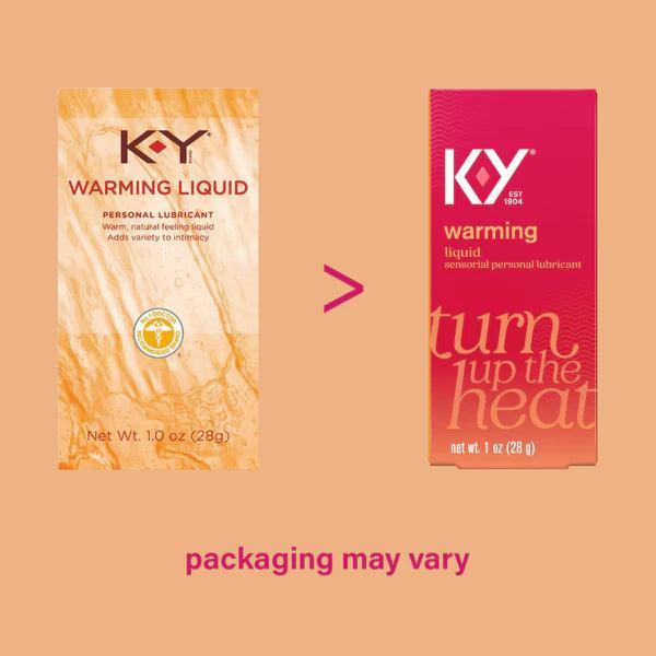 K-Y Warming (Liquid) • Water Lubricant