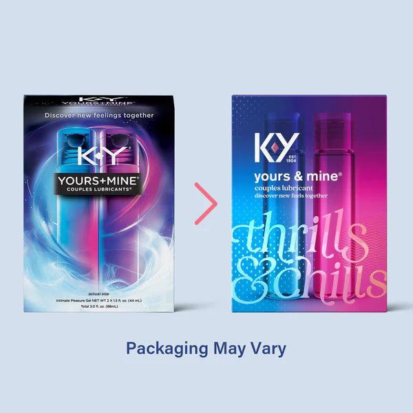 K-Y Yours + Mine • Couples Water Lubricant