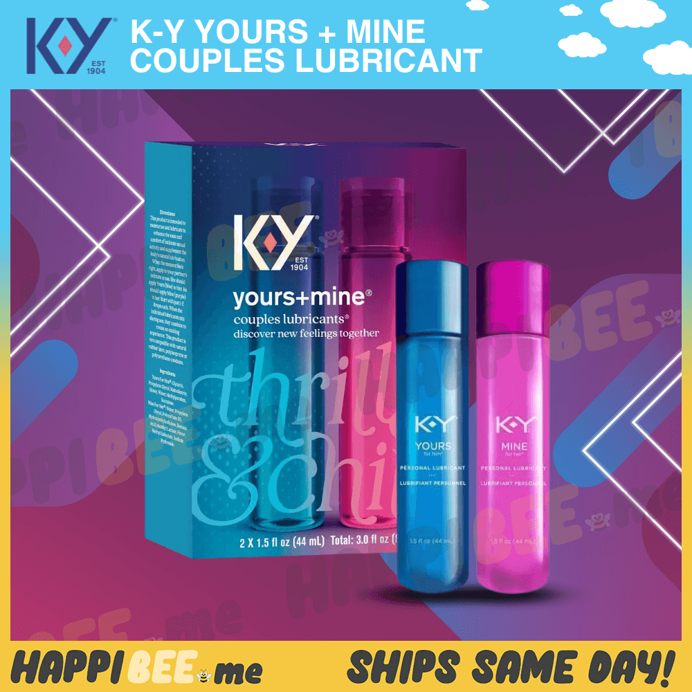 K-Y Yours + Mine • Couples Water Lubricant