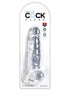 King Cock Clear (+ Balls) • Realistic Dildo