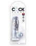 King Cock Clear (+ Balls) • Realistic Dildo