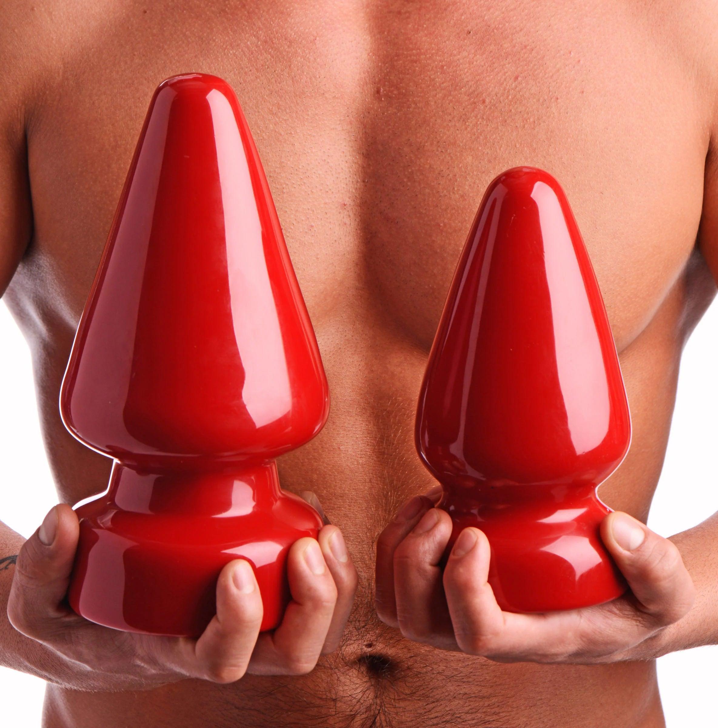 Master Series Anal Destructor Plug Giant For Extreme Stretch Happibee Master Series Anal Destructor Plug Giant For Extreme Stretch Happibee