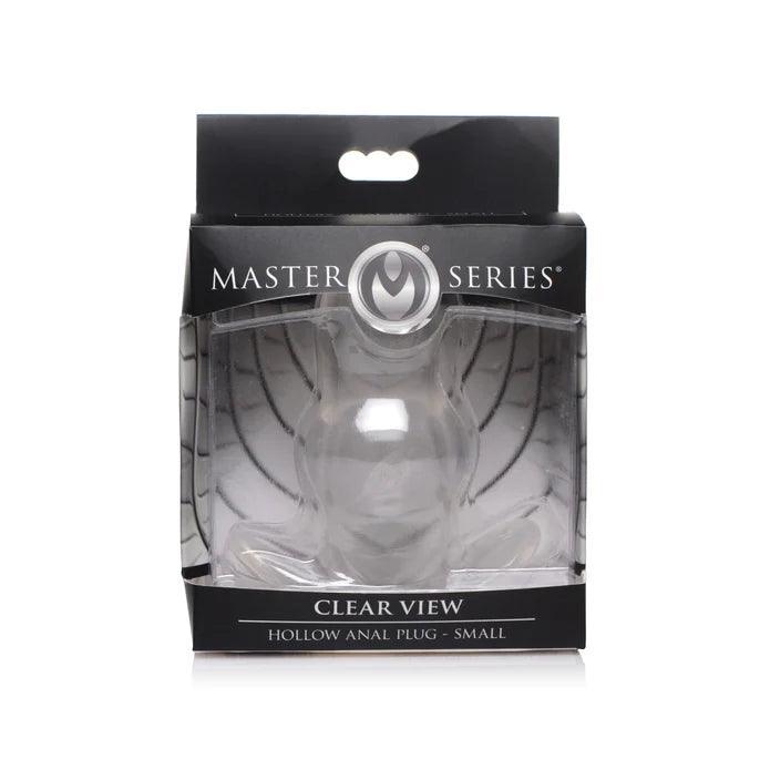 Master Series Clear View • Hollow Butt Plug