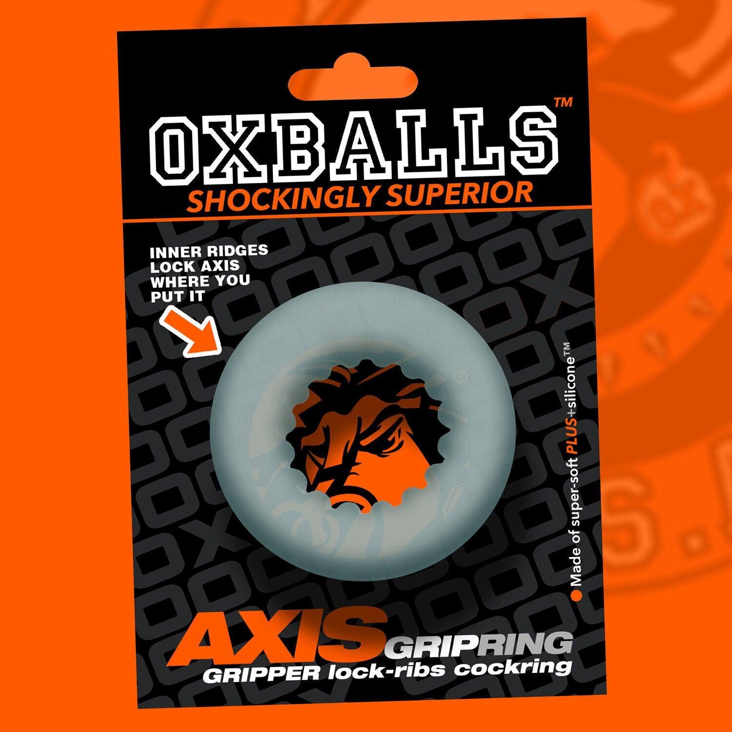 Oxballs Axis • TPR+Silicone Penis Ring