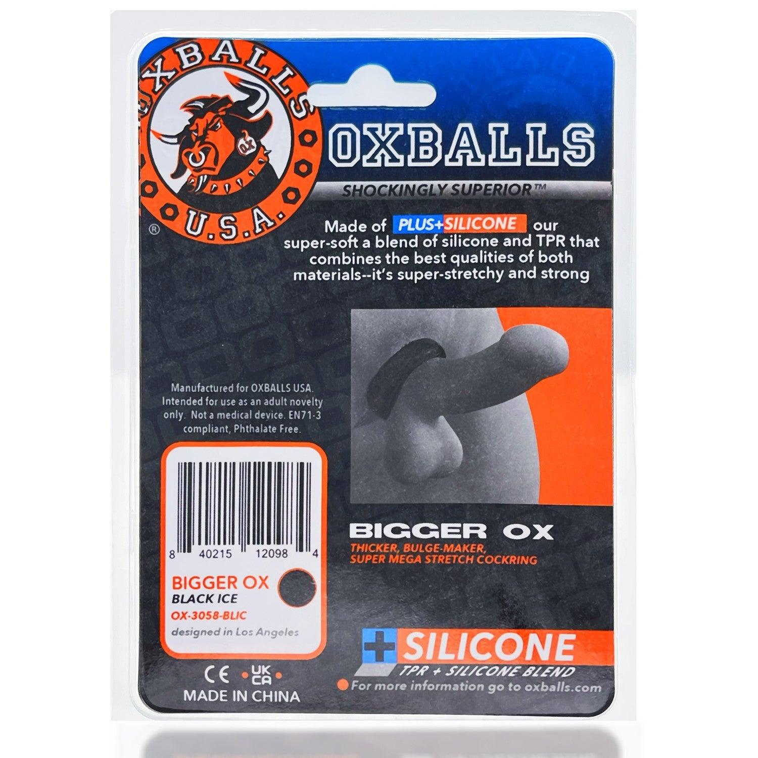 Oxballs Bigger Ox • TPR+Silicone Penis Ring