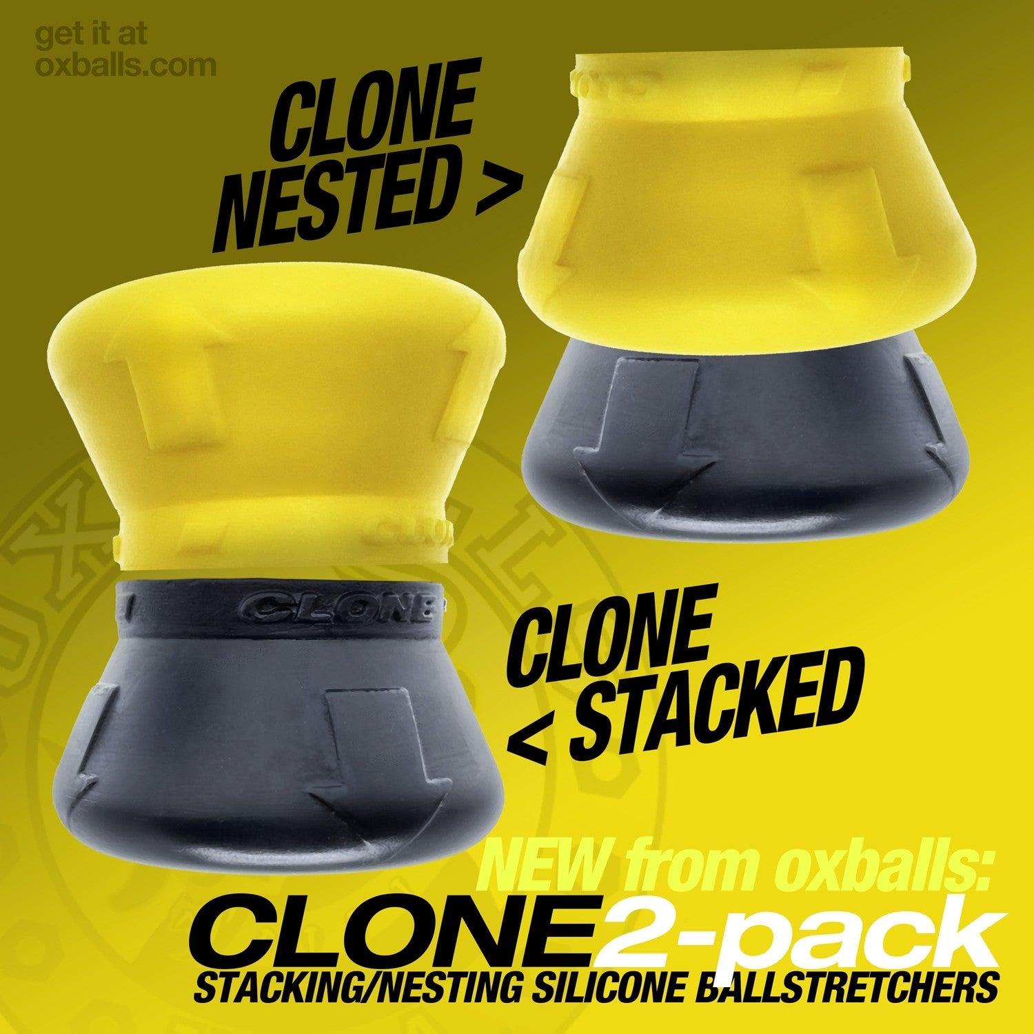 Oxballs Clone Duo • Silicone Ballstretcher - Happibee
