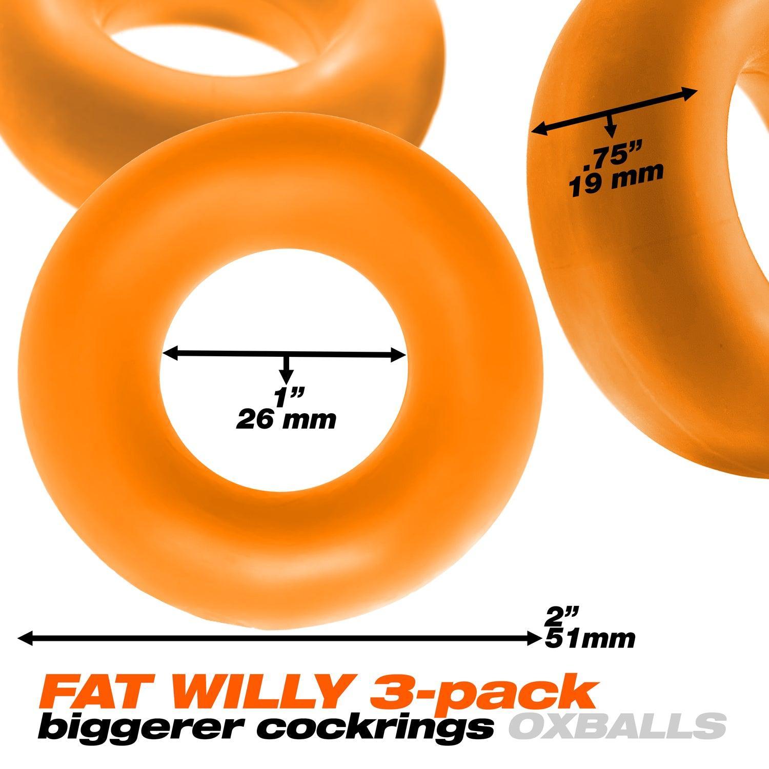 Oxballs Fat Willy Rings • Penis Ring