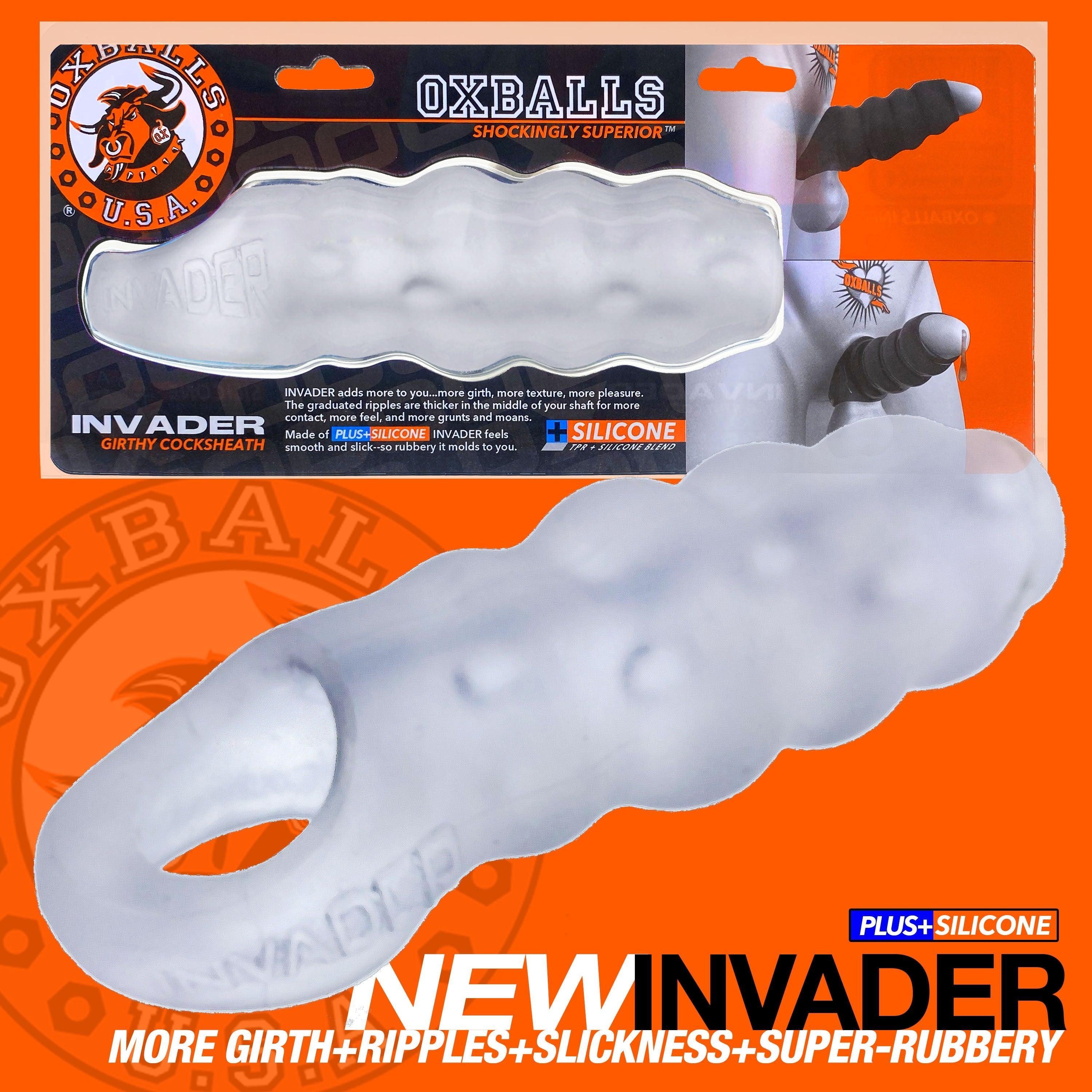 Oxballs Invader • TPR+Silicone Penis-Sheath + Extender