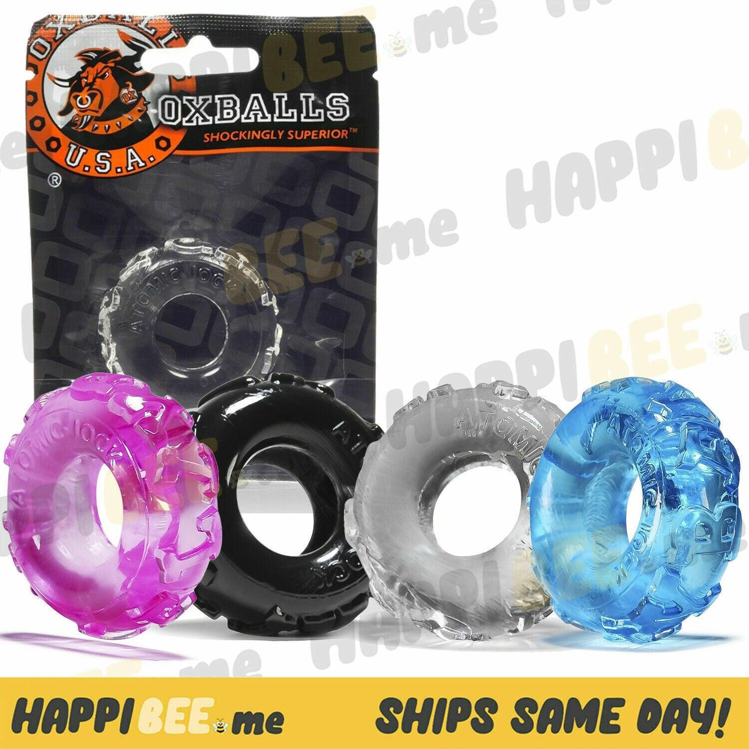 Oxballs JELLY BEAN Cockring Soft Colorful Stretchy Ring Happibee Oxballs JELLY BEAN Cockring Soft Colorful Stretchy Ring Happibee