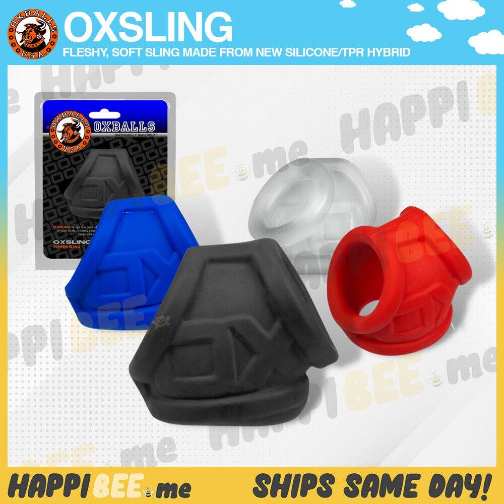 Oxballs Oxsling • TPR+Silicone Cocksling - Happibee
