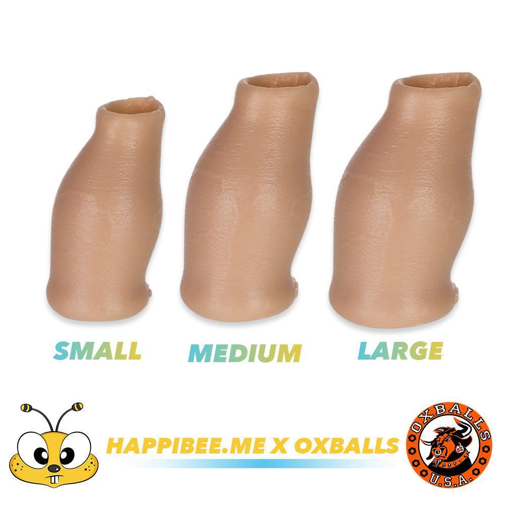 Oxballs x happibee.me Hood Moreskin • Realistic Silicone Foreskin